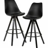 Lot de 2 chaises de bar CHIANG MAI-Skyport Outlet