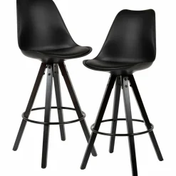 Lot de 2 chaises de bar CHIANG MAI-Skyport Outlet