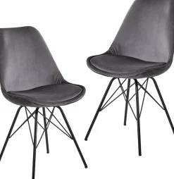 Lot de 2 chaises de salle à manger WOHNLING-Skyport Best