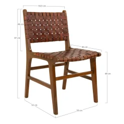 Lot de 2 chaises PERUGIA