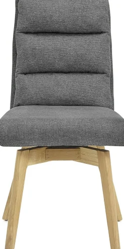 Lot de 2 chaises pivotantes KAMPALA