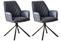 Lot de 2 chaises SAGU-Salesfever Outlet