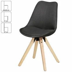 Lot de 2 chaises SONGKHRAM-Skyport Outlet