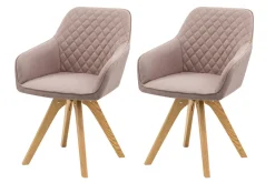 Lot de 2 chaises SOREANG-Salesfever Outlet