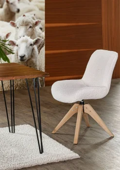 Lot de 2 chaises WOLLY