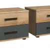 Lot de 2 chevets MALMÖ-Wimex Hot
