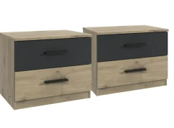 Lot de 2 chevets TANDIL-Wimex Hot