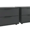 Lot de 2 chevets TILBURG