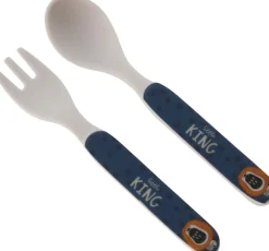 Lot de 2 couverts pour enfant motif jungle KIDS-Koopman Discount