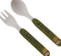 Lot de 2 couverts pour enfant motif jungle KIDS-Koopman Discount