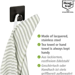 Lot de 2 crochets adhésifs Ureo-Wenko Sale