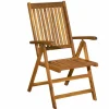 Lot de 2 fauteuils de jardin DEINZE