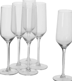Lot de 6 flûtes à champagne ALPINA