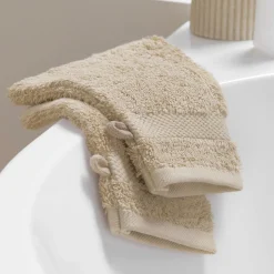 Lot de 2 gants de toilette UNI
