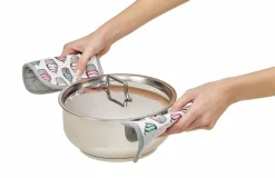 Lot de 2 maniques à motifs MUFFIN