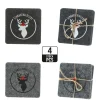 Lot de 4 sous-verres Schwarzwaldliebe FILZ-Cepewa Best