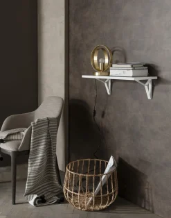 Lot de 2 supports pour étagère murale FLORENCE-Format Best