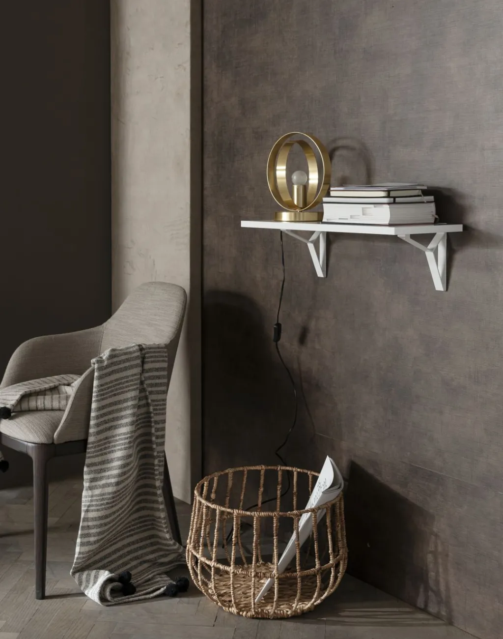 Lot de 2 supports pour étagère murale FLORENCE-Format Best