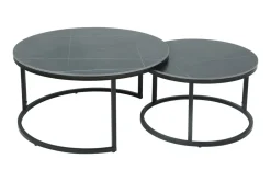 Lot de 2 tables basses BANI SUWAIF-Hela Outlet