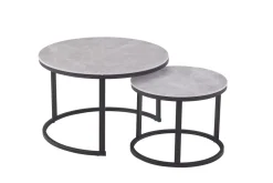 Lot de 2 tables basses C680