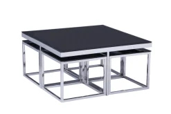 Lot de 5 tables basses C94-Euro Tische Clearance