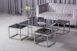 Lot de 5 tables basses C94-Euro Tische Clearance