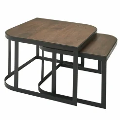 Lot de 2 tables basses DOI KU SATHAN