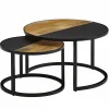 Lot de 2 tables basses DOI KIO RAI-MONG-Skyport Clearance