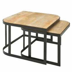 Lot de 2 tables basses DOI KU SATHAN