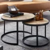 Lot de 2 tables basses DOI KIO RAI-MONG-Skyport Sale