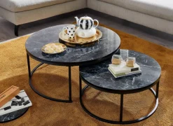 Lot de 2 tables basses LAM LUK KA-Skyport Sale