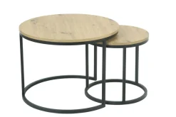 Lot de 2 tables basses LINDAU CT-Apollo Best