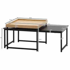 Lot de 2 tables basses MAE NAM YOM-Skyport Hot