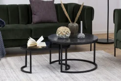 Lot de 2 tables basses SPIRO