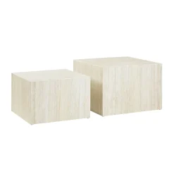 Lot de 2 tables basses WONRELI
