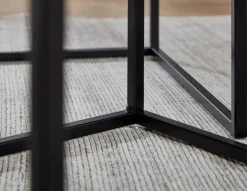 Lot de 2 tables d'appoint BURI RAM