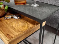 Lot de 2 tables d'appoint BUENG KAN