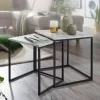 Lot de 2 tables d'appoint LAMPHUN-Skyport Online