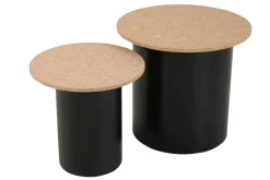 Lot de 2 tables d'appoint TORGNY-Möbilia Hot