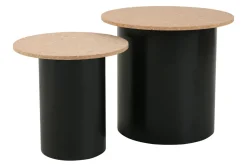 Lot de 2 tables d'appoint TORGNY-Möbilia Hot