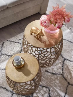 Lot de 2 tables d'appoint WICHIAN BURI