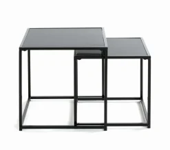 Lot de 2 tables d'appoint YORK-Haku Hot