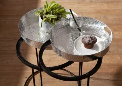 Lot de 2 tables d'appoint YALA