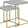 Lot de 2 tables gigognes ALISMA-Actona Discount