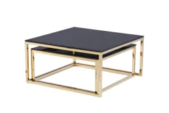Lot de 2 tables gigognes C89G-S-Euro Tische Discount