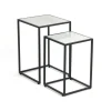Lot de 2 tables gigognes CALVIA-Haku Best