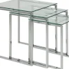 Lot de 3 tables gigognes KATRINE