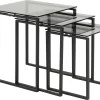 Lot de 3 tables gigognes KATRINE