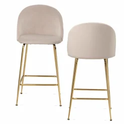 Lot de 2 tabourets de bar WOHNLING