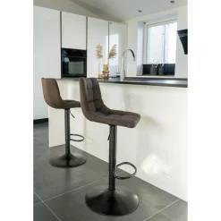 Lot de 2 tabourets de bar MIDDELFART